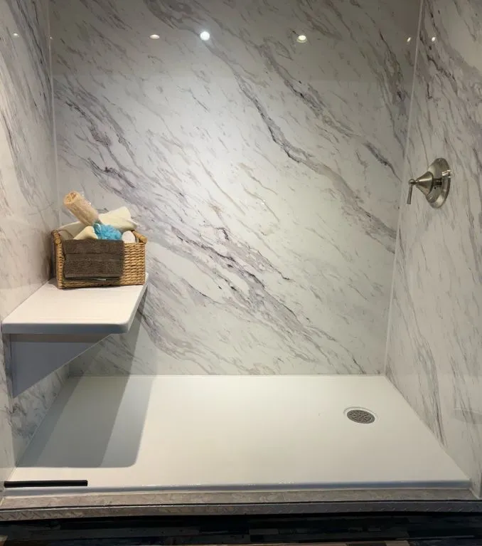 Forum_tub to shower conversion safer bath remodel for seniors in New Braunfels, TX